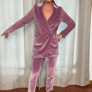Mauve Velvet WildFang Suit
